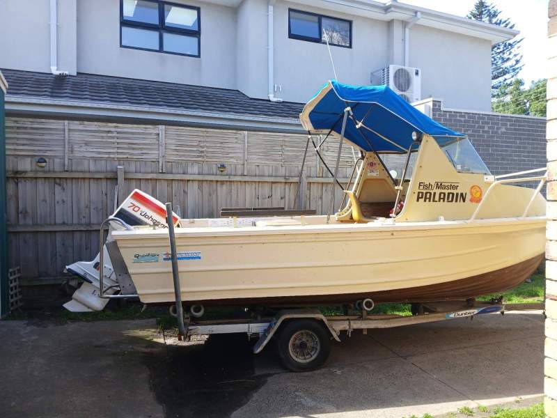 Quintrex 500 Fishmaster Cuddy cab