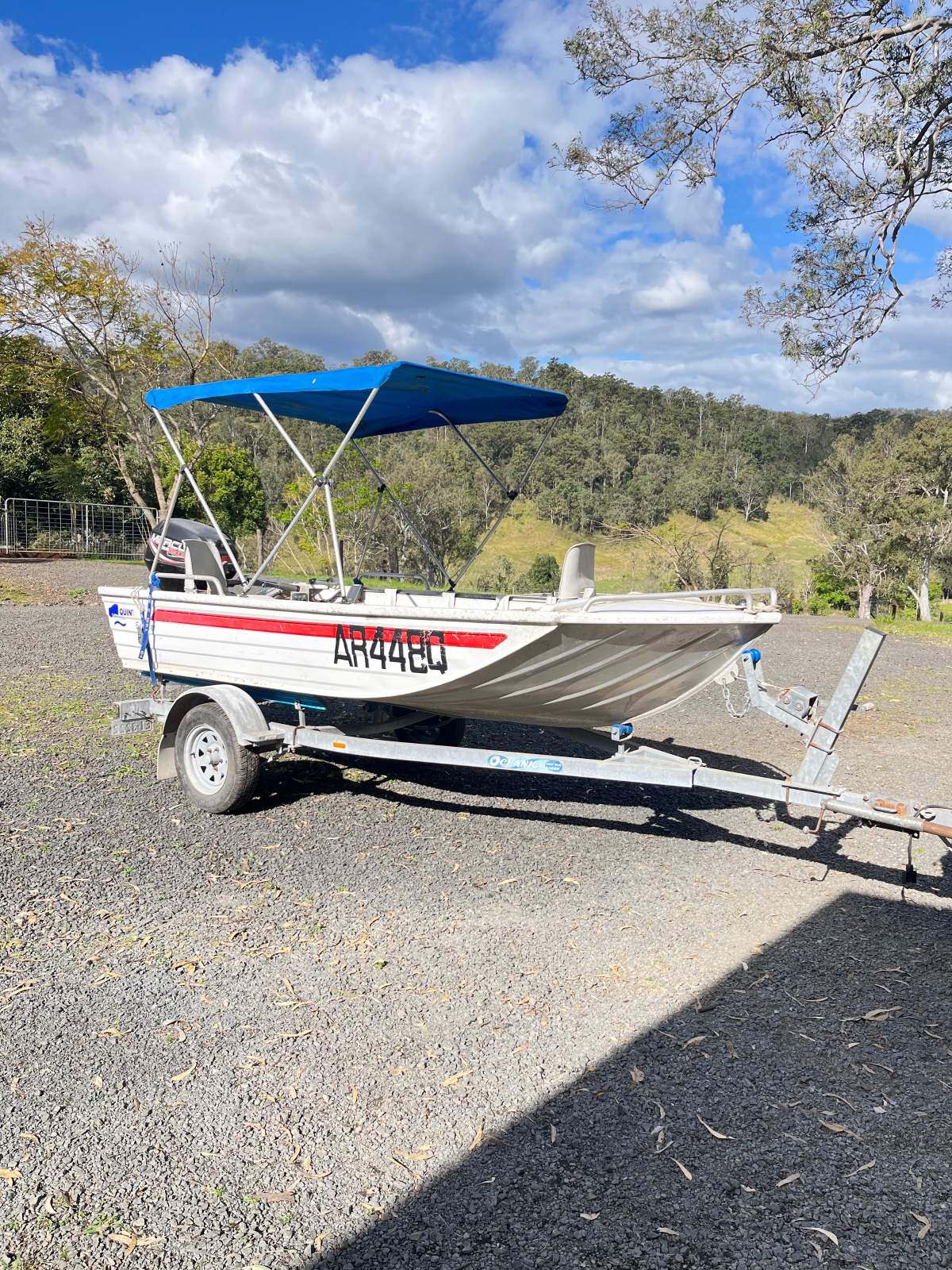 Quintrex 385 Explorer with Trailer