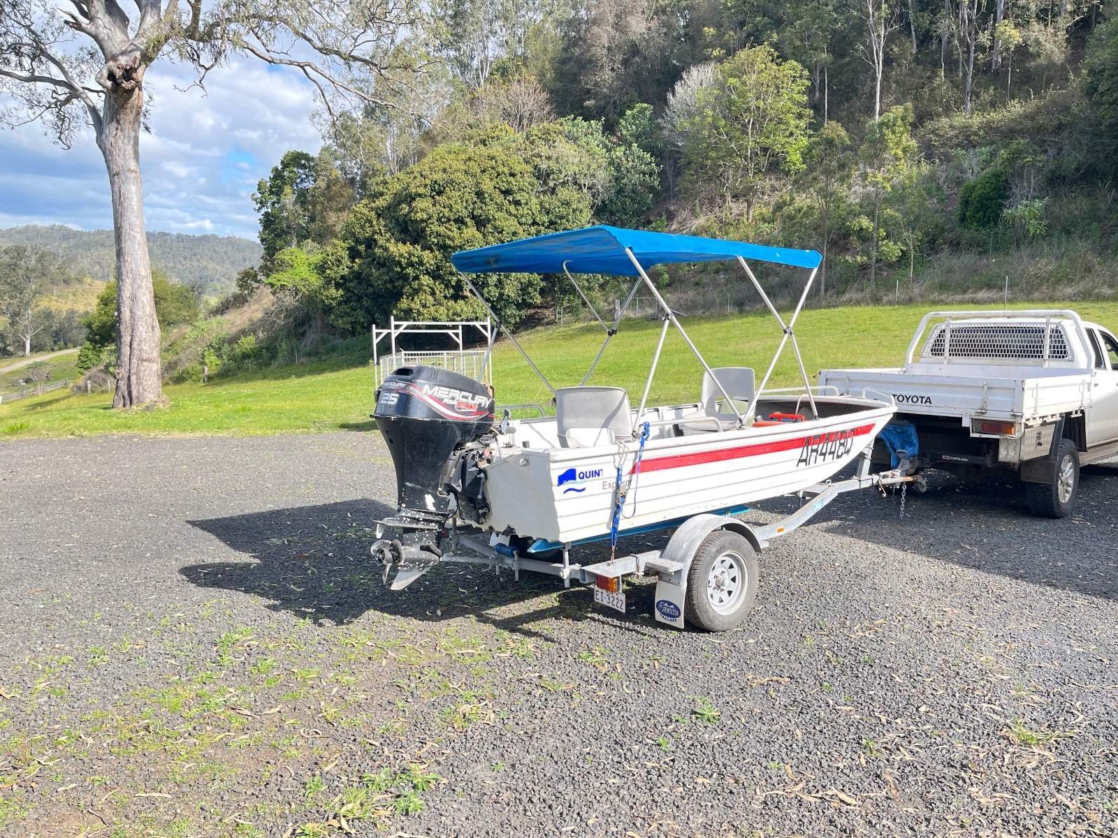 Quintrex 385 Explorer with Trailer