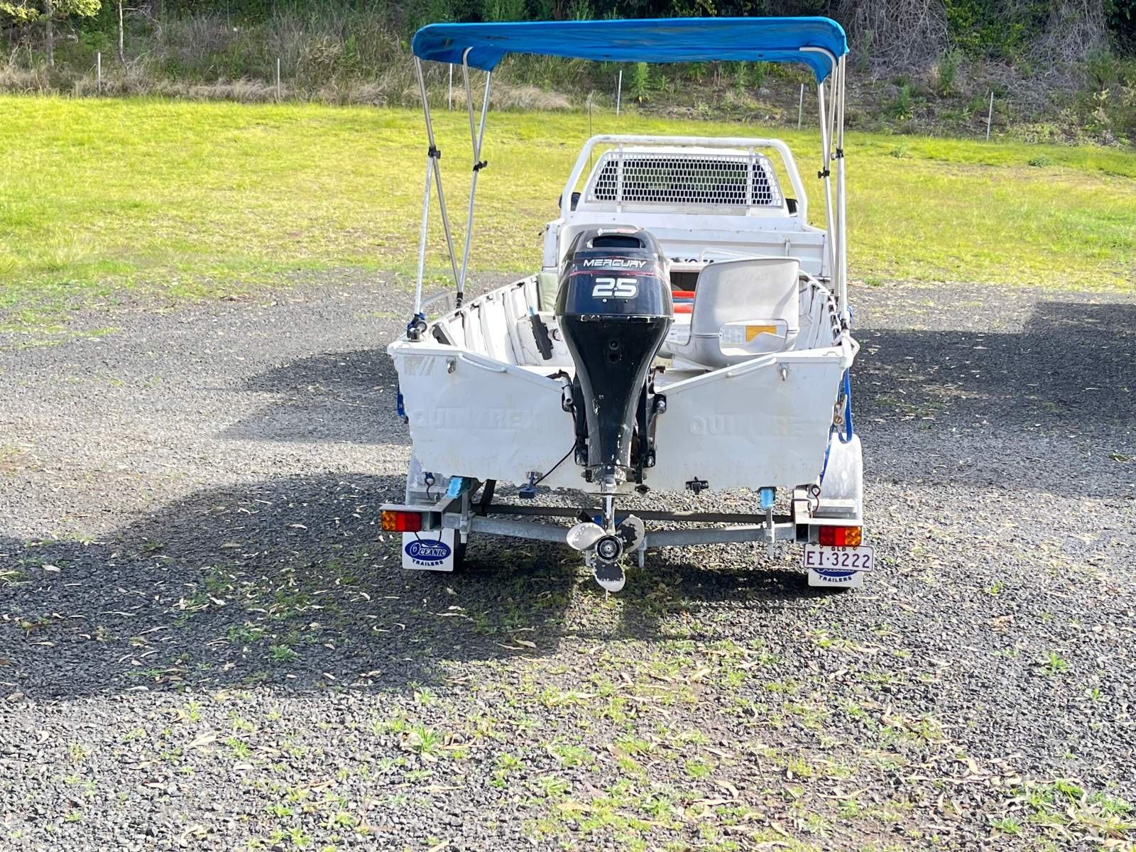 Quintrex 385 Explorer with Trailer
