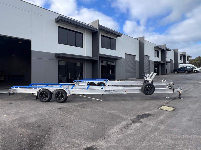 4500kg Aluminium boat trailer