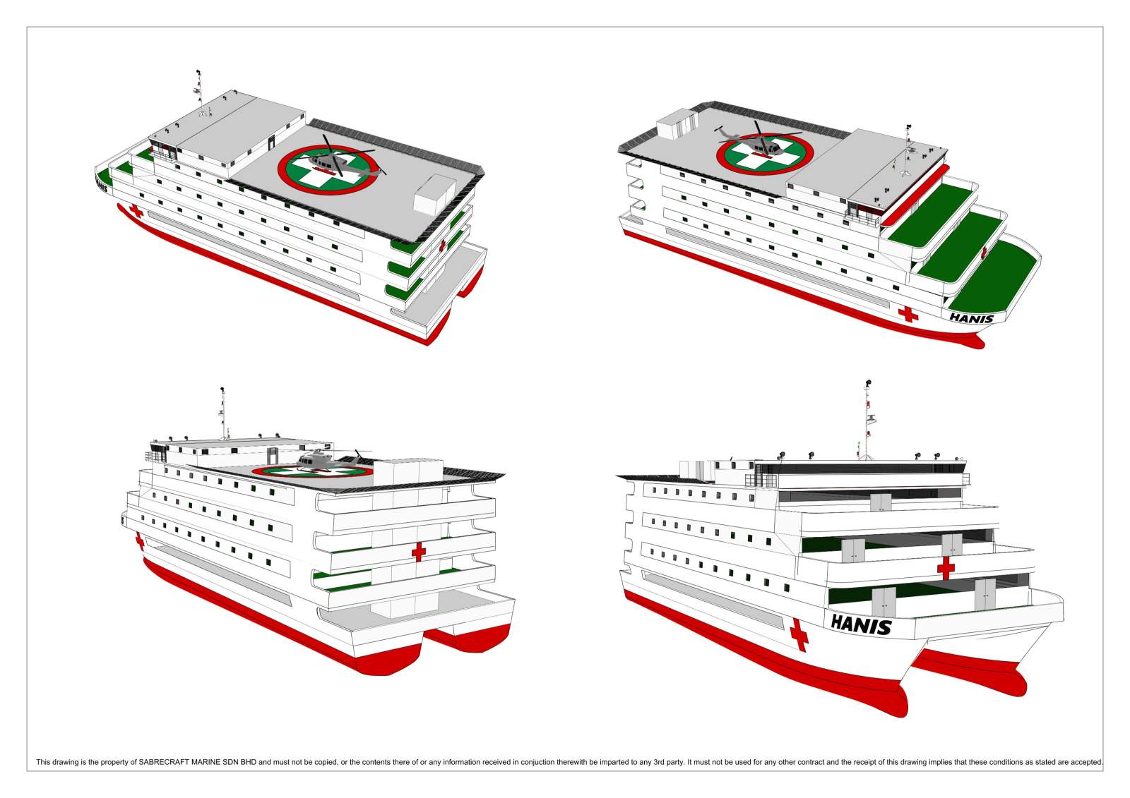 Stalwart Marine Hospital Cat 60.00 x 22.00 meter