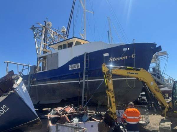 Unreserved - Commercial Steel Trawler