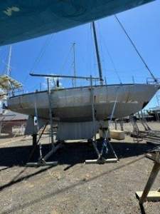 UNRESERVED -12m Steel Chined Yacht
