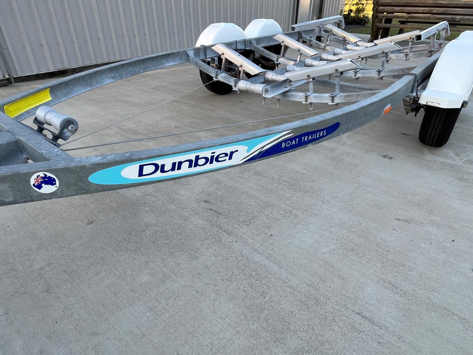 2018 Dunbier Duel axle 2T boat trailer