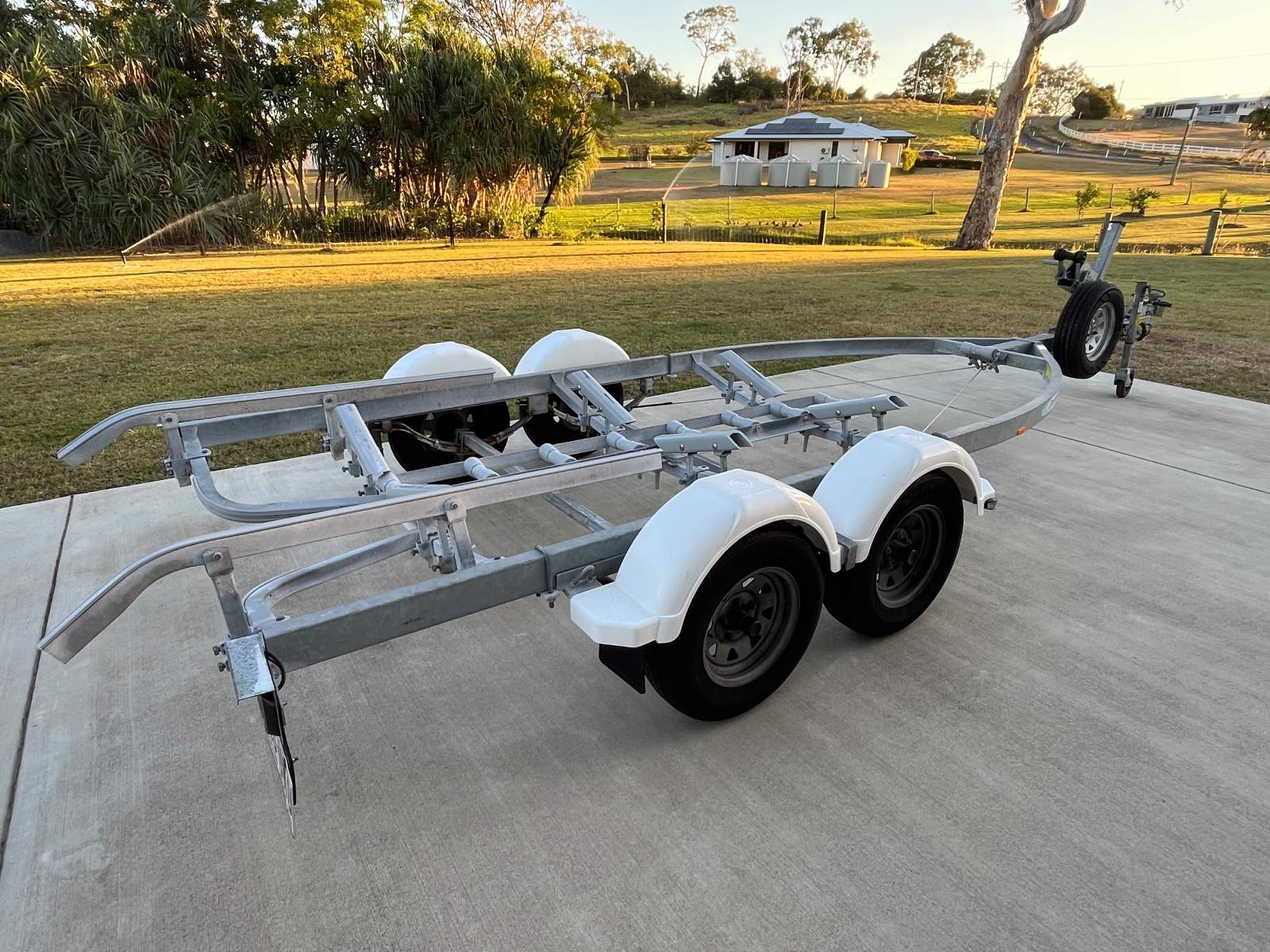 2018 Dunbier Duel axle 2T boat trailer