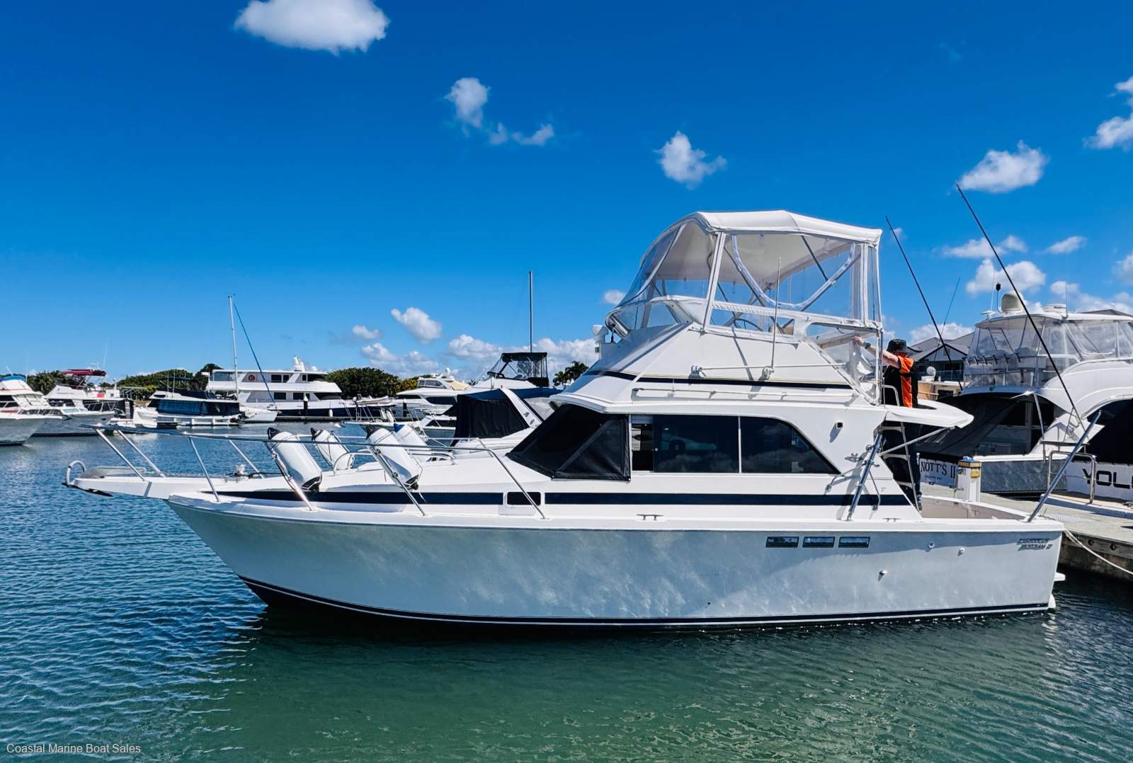 Bertram Caribbean 31 Flybridge Cruiser