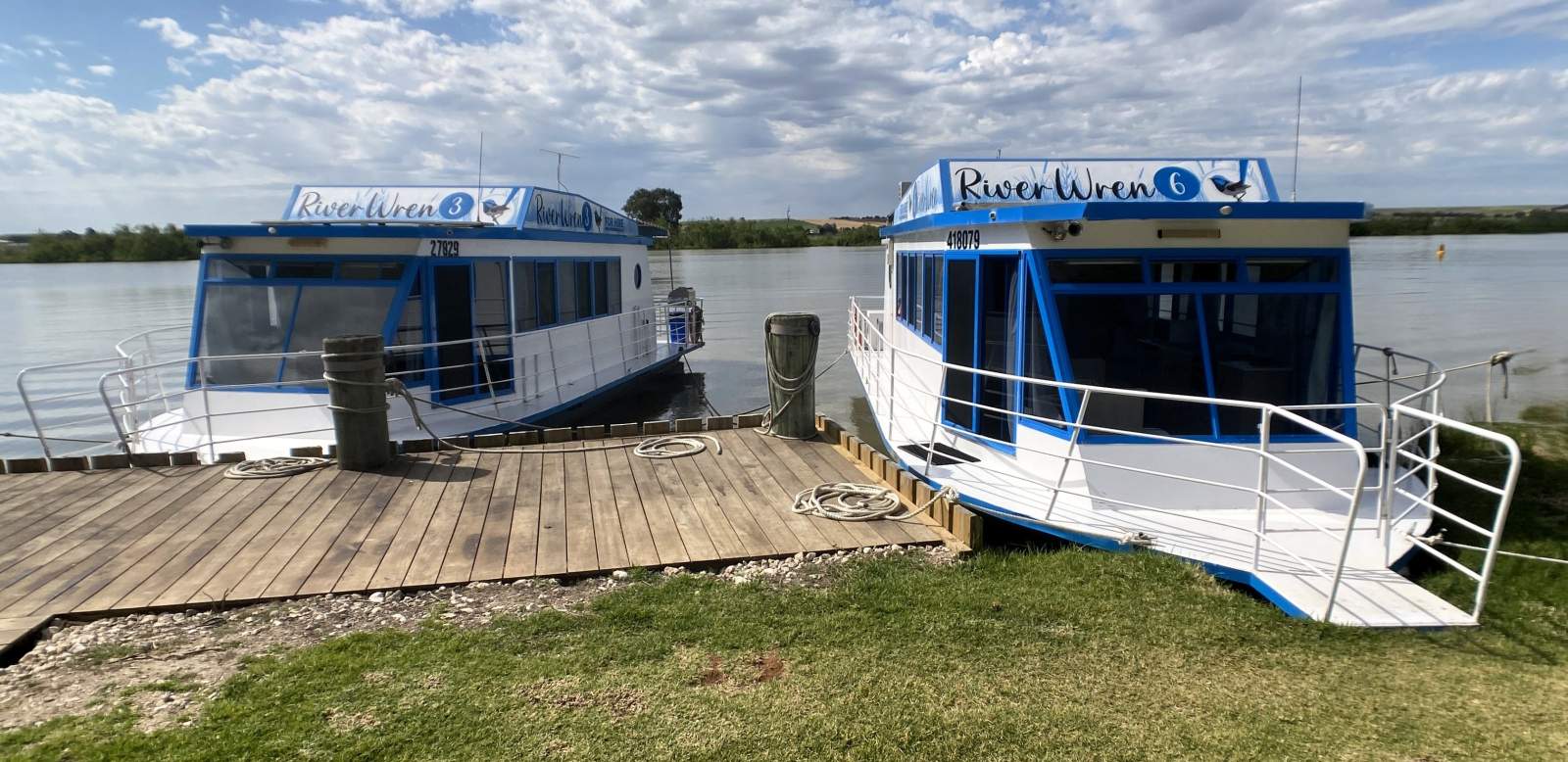 "River Wren 3&6". Commercial Survey Houseboats.