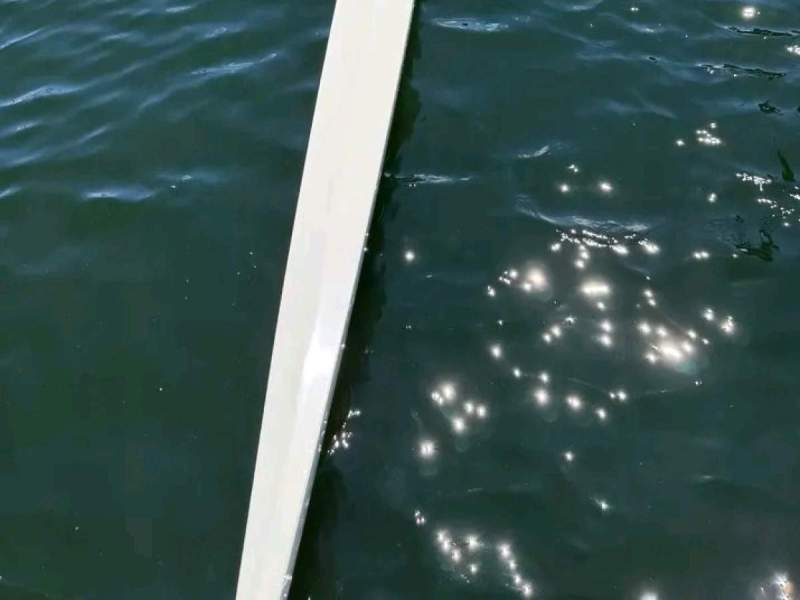 Pocock midweight single rowing shell