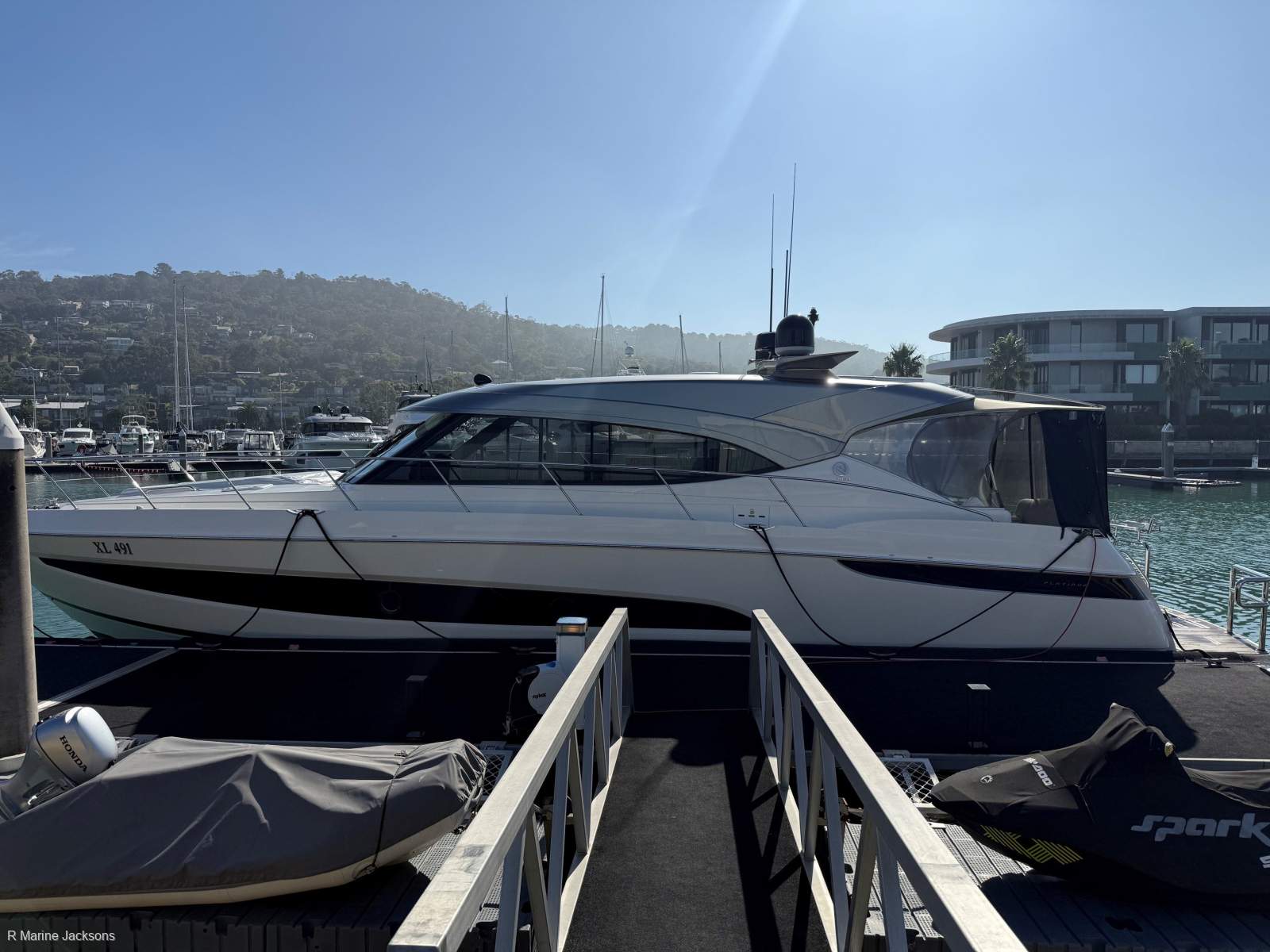  Riviera 5400 Sport Yacht Platinum Edition Boat Brokers of Tasmania