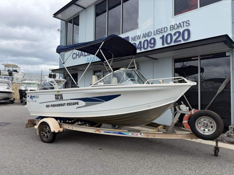 Quintrex 481 Fishabout with Yamaha 70HP 4 Stroke