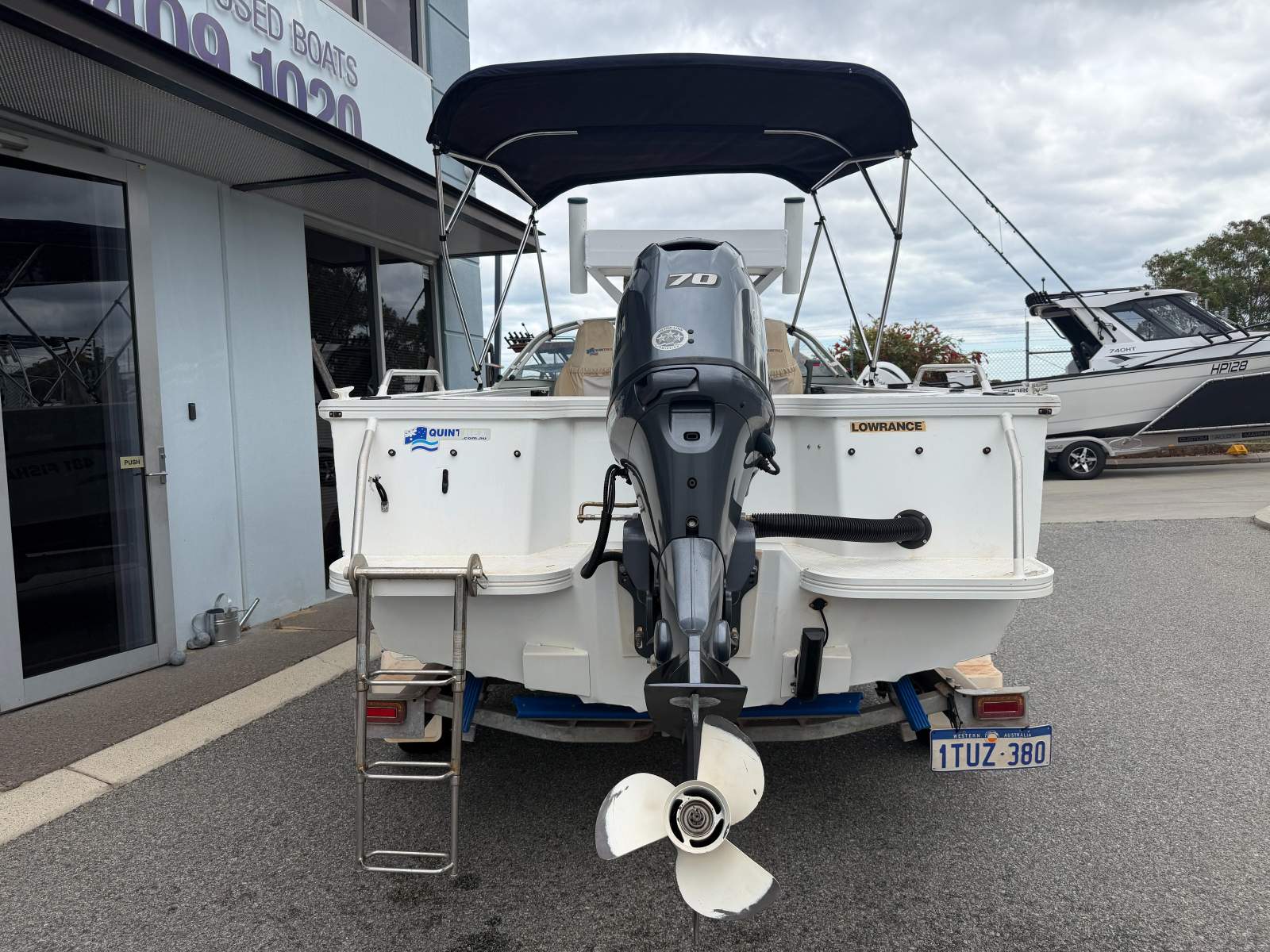Quintrex 481 Fishabout with Yamaha 70HP 4 Stroke