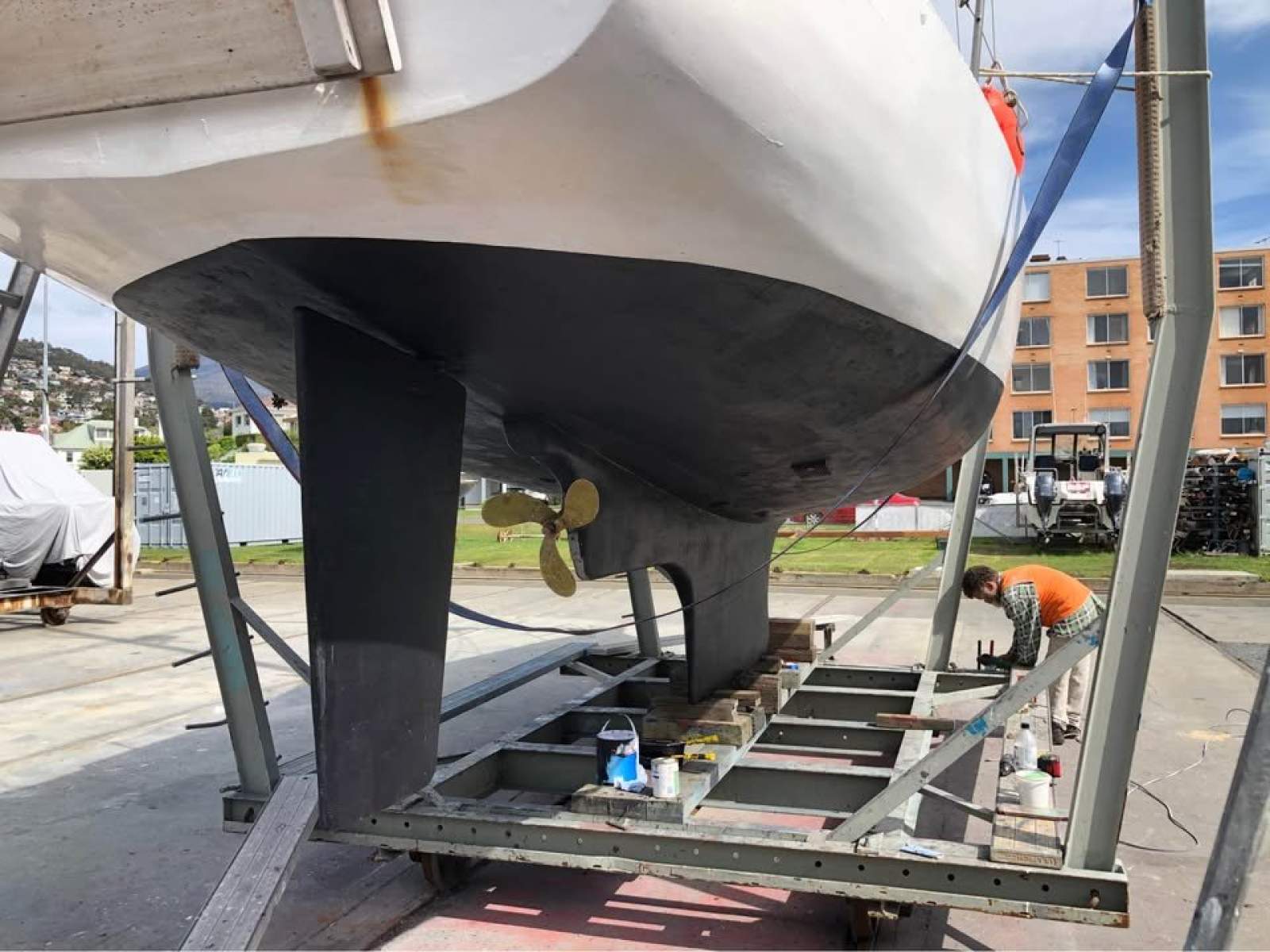 33 Huon Pine Yacht
