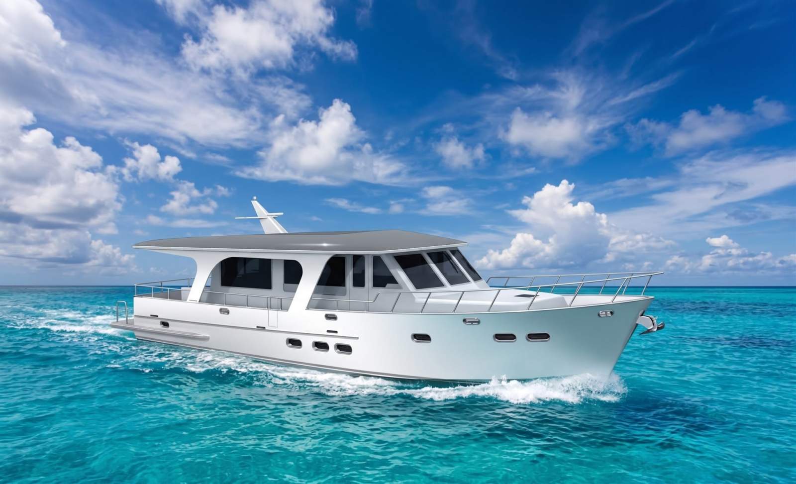 Classic Motor Yachts Classic 609S - Coastal Passage Maker