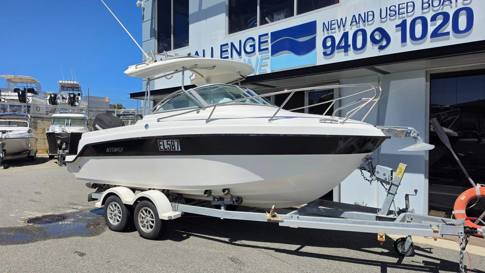 Atomix 600 HT With Mercury 150HP 4-Stroke (230 Hours)