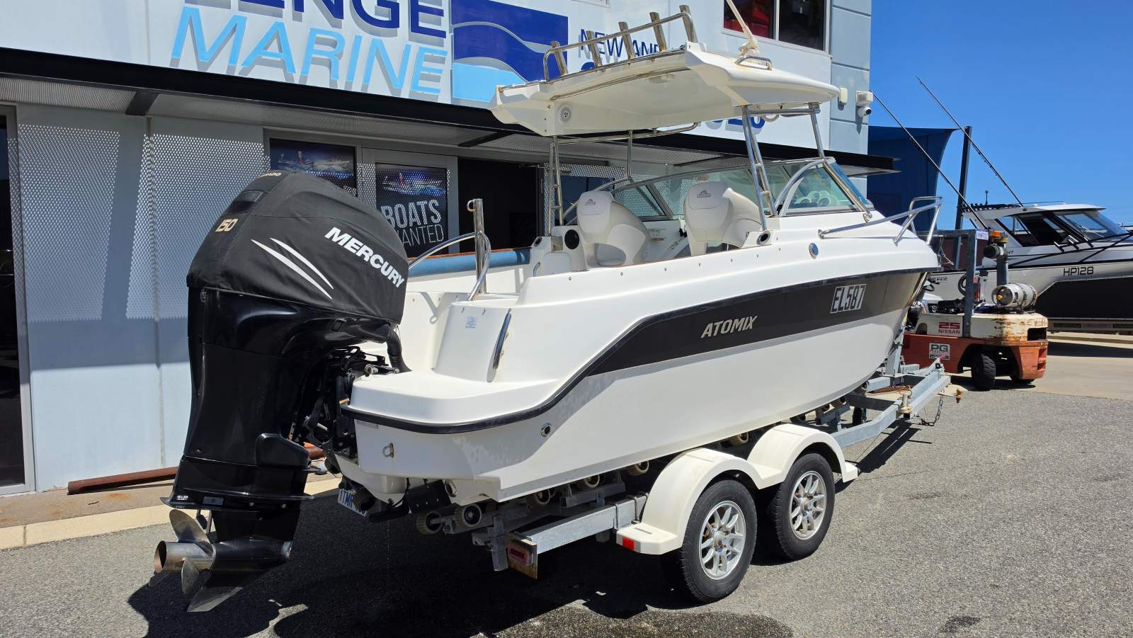 Atomix 600 HT With Mercury 150HP 4-Stroke (230 Hours)