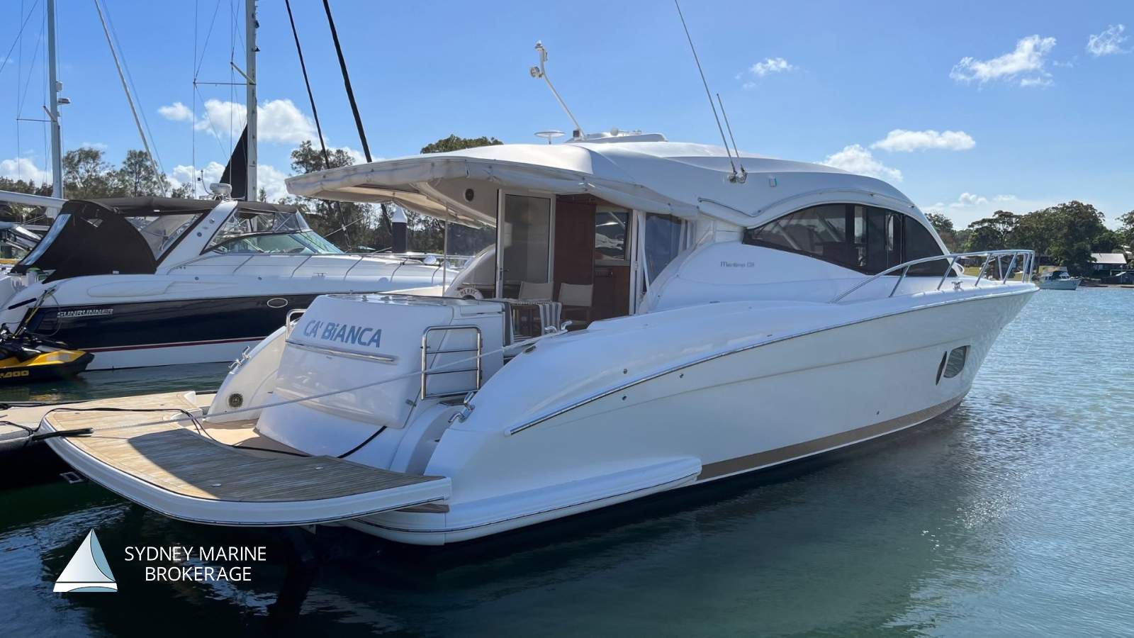 Maritimo C50 Cabriolet:2 Sydney Marine Brokerage Maritimo C50 Shaft Drive For Sale
