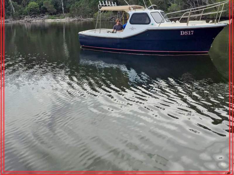 Colvic Seaworker 22 Fibreglass | Diesel Shaft | Road Trailer