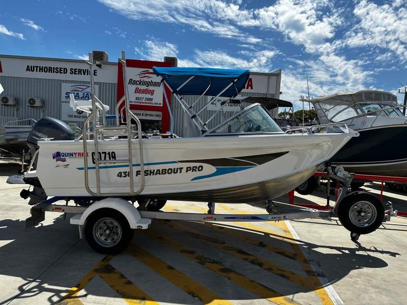 Quintrex 430 Fishabout Used 2020 Quintrex 430 Fishabout Pro runabout