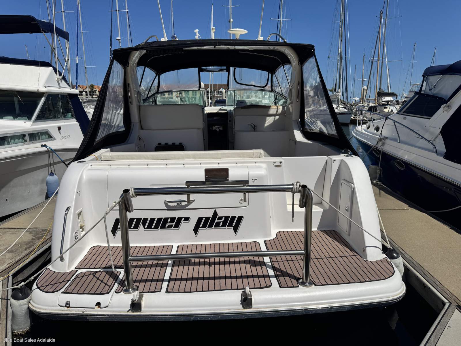 Mustang 3800 Sportcruiser Re-powered Engines only 50 hours