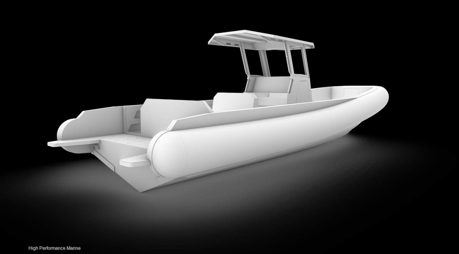 High Performance Marine Hard Collar RIB Commercial