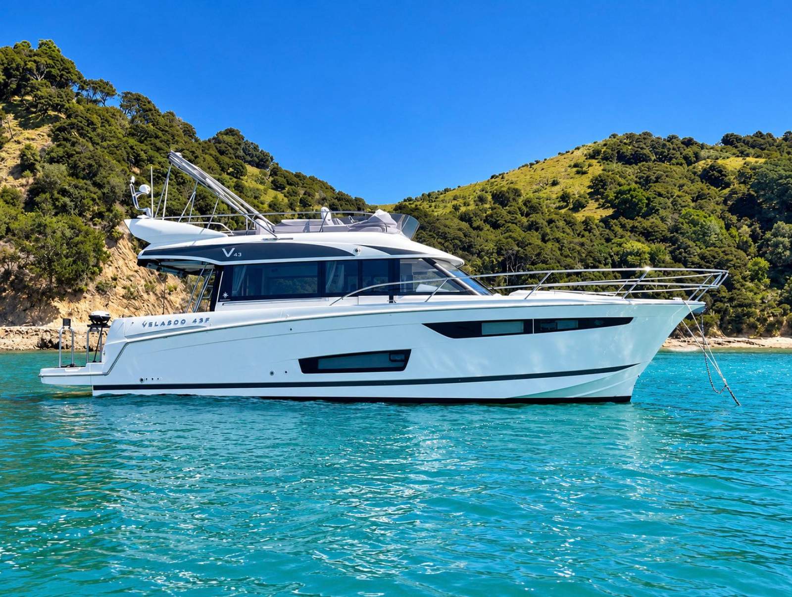 Jeanneau Velasco 43 F - Low engine hours