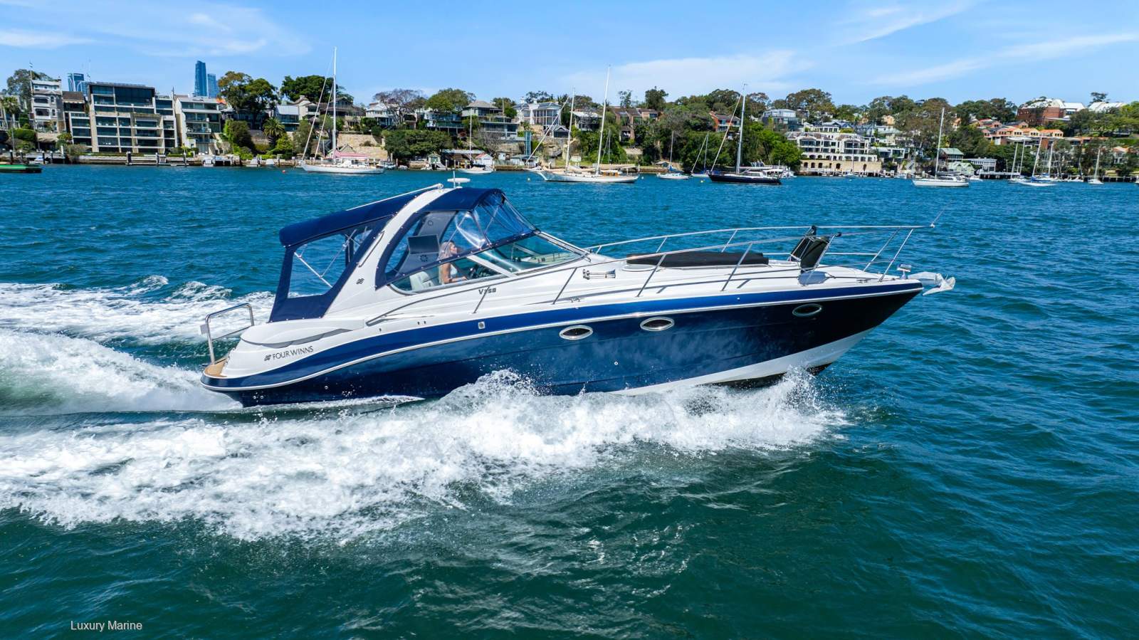 Four Winns V358 Twin Shaft Drives, Bow Thruster & Generator