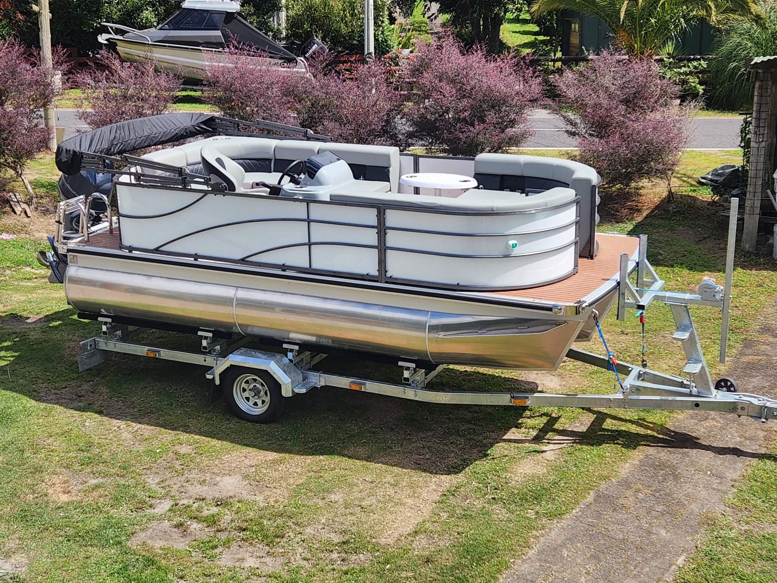 Yamaha 19ft Trailer Pontoon