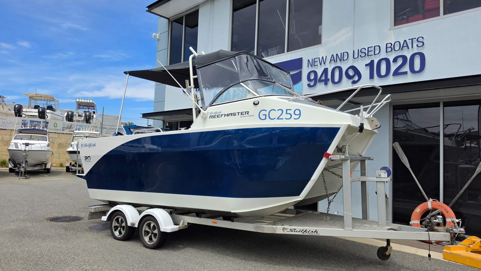 Sailfish Reefmaster 20th Anniversary with Yamaha 200HP 4 Stroke