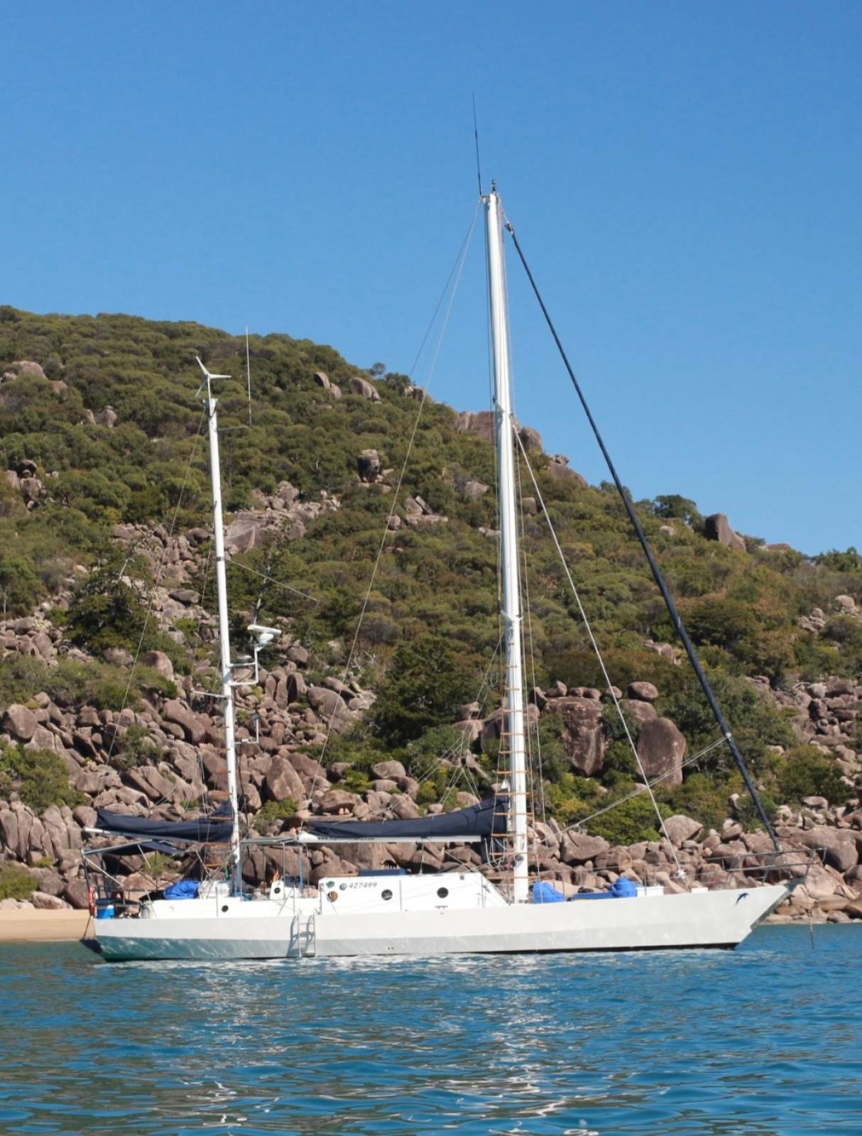 Adams 18.23 m Ketch Cutter Rigged