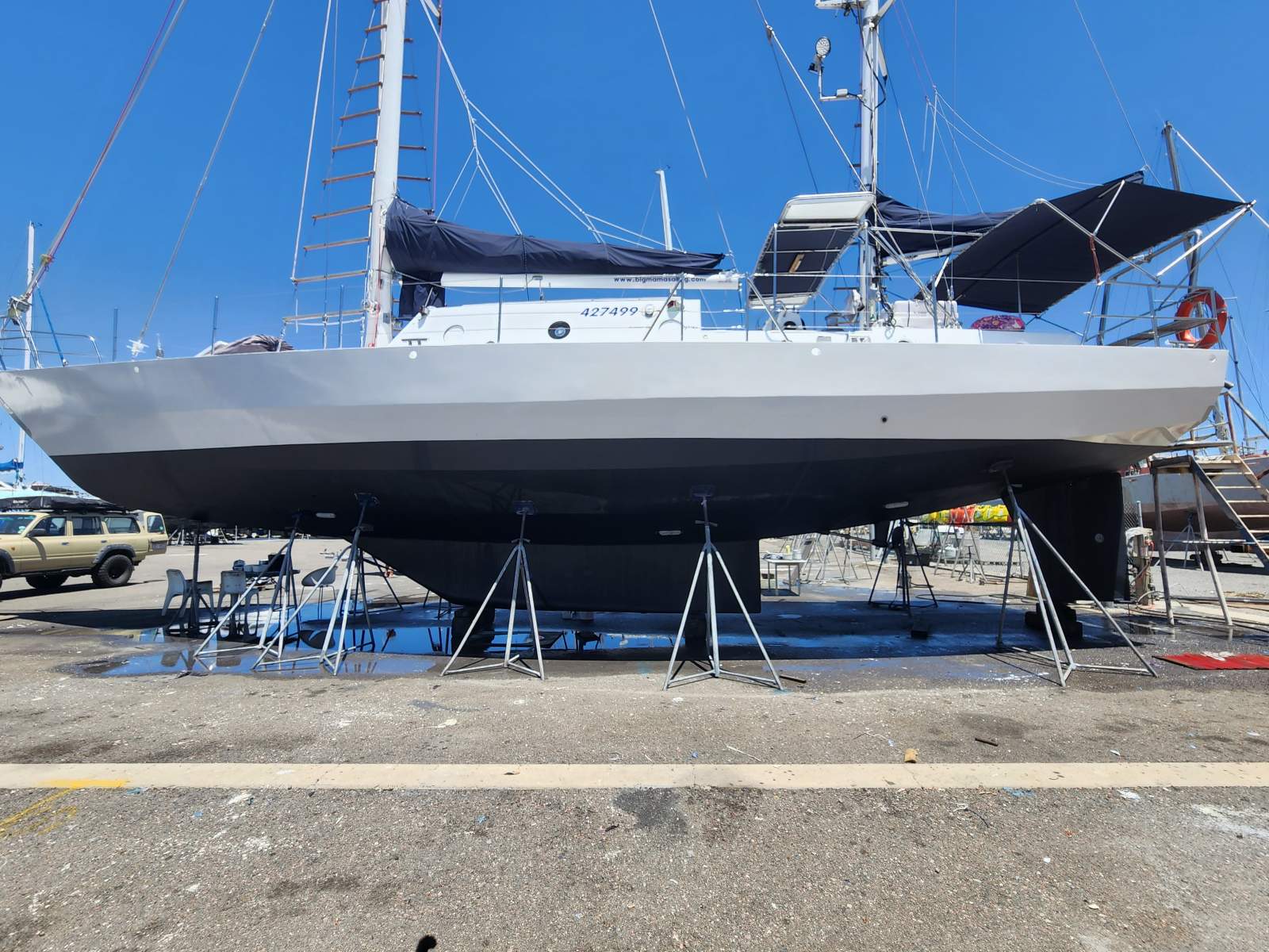 Adams 18.23 m Ketch Cutter Rigged