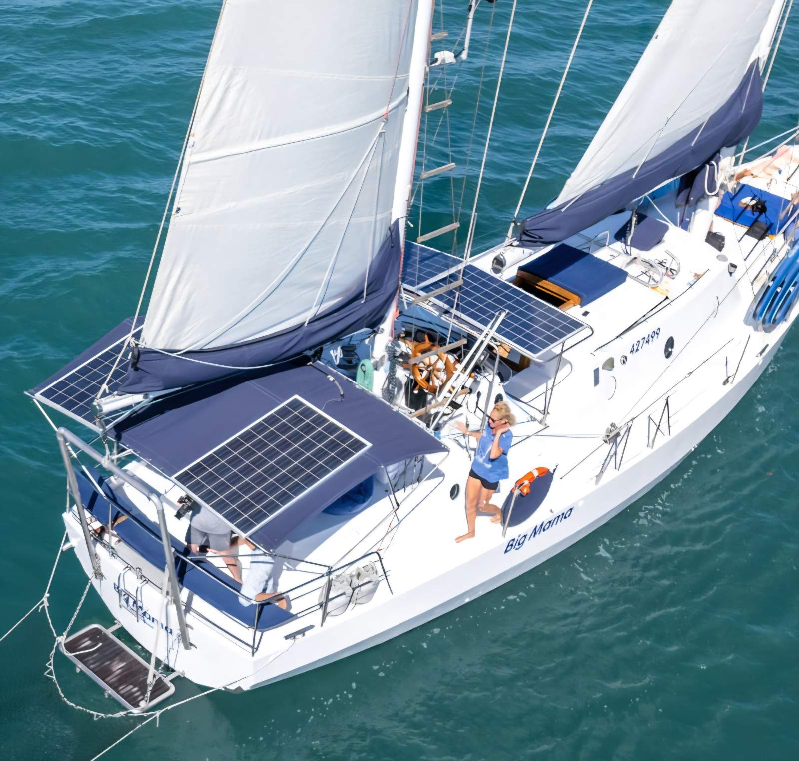 Adams 18.23 m Ketch Cutter Rigged