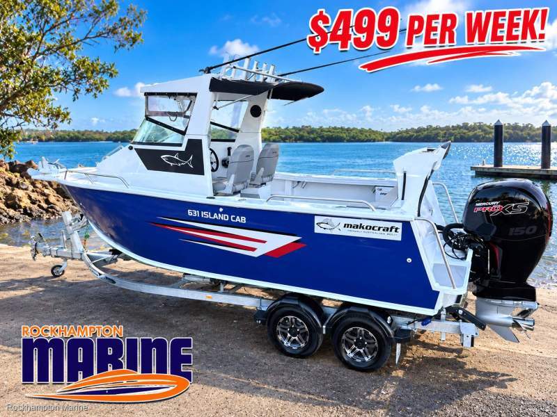 Makocraft 631 Island Cab HT IN STOCK & ON SALE!! READY TO GO NOW!!!