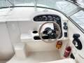 Monterey 242 Cruiser on Trailer:Helm View