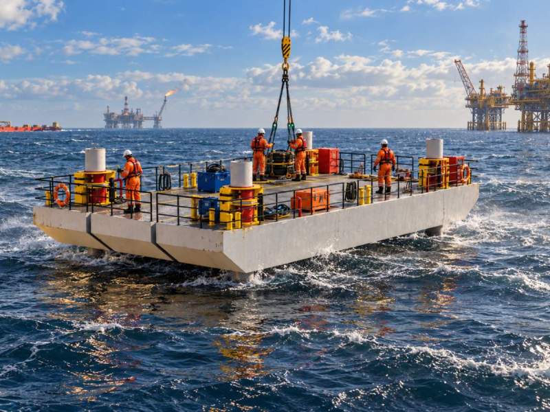 Stalwart Marine Barge Jack Up Barge 120 tonne 18x9.5 Road Transportable