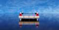 Stalwart Marine Barge Jack Up Barge 120 tonne 18x12 Road Transportable