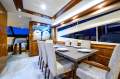 Princess 78 Motor Yacht:Interior dining area
