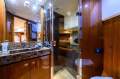 Princess 78 Motor Yacht:Bathroom with enclosed shower