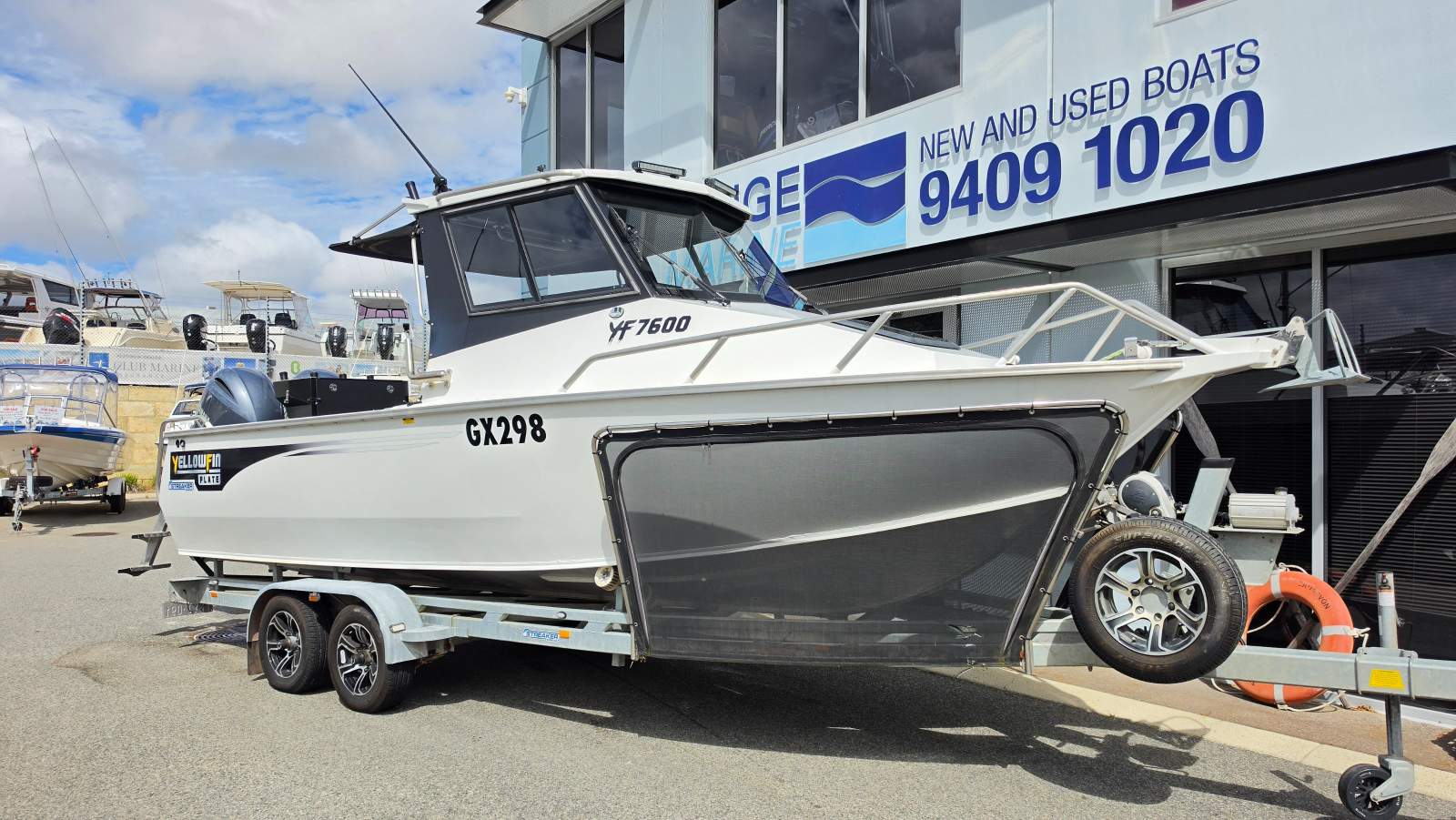 Yellowfin Plate 7600 Southerner Hard Top with Twin Yamaha 150HP 4 Strokes
