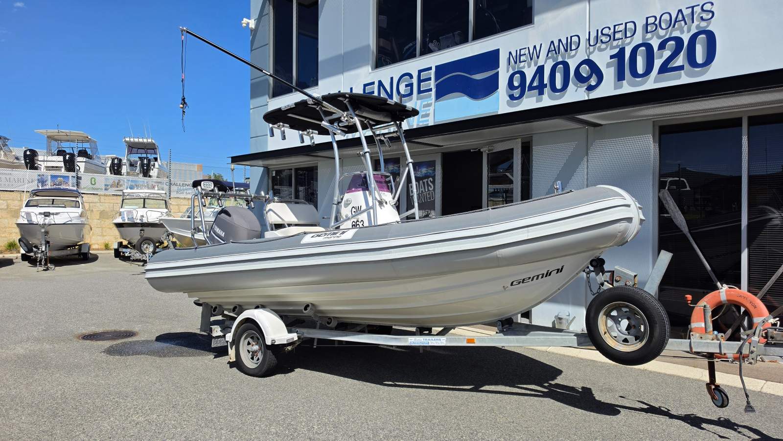 Gemini 550 WR With Yamaha 115HP 4-Stroke