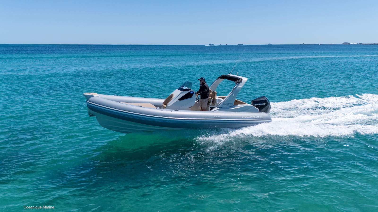 Italboats Stingher 24GT With pen at Aquarama Marina East Fremantle