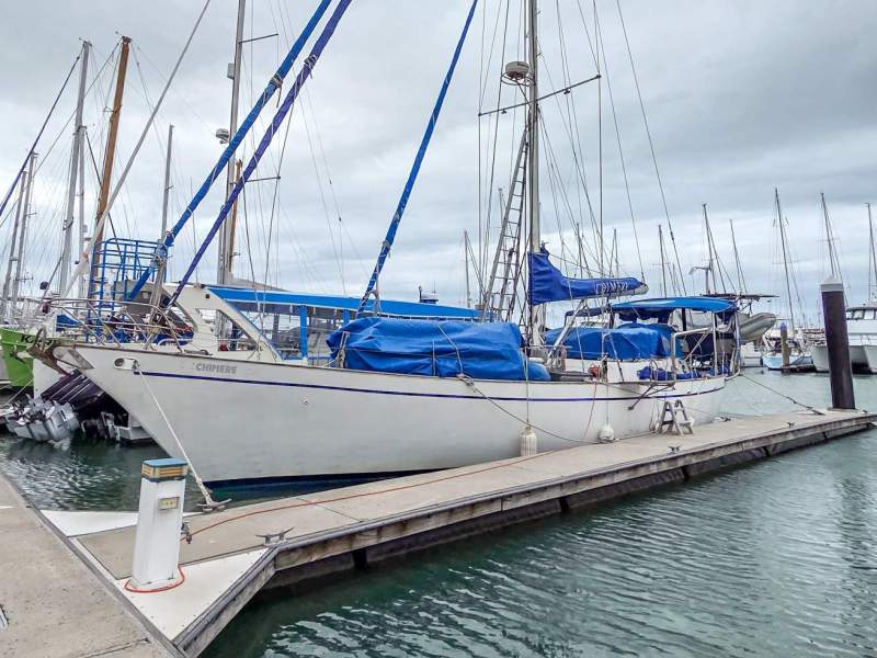 Jean Vignes 55 Steel Cutter 5 cabin layout