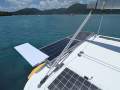 Robertson and Caine Leopard 44 Charter vessel:Starlink and solar frame