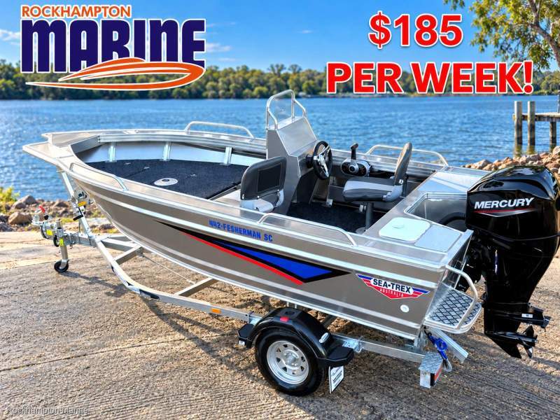 Sea-Trex 442 Fisherman Side Console BOAT PACKAGE IN STOCK NOW AT ROCKHAMPTON MARINE!!!