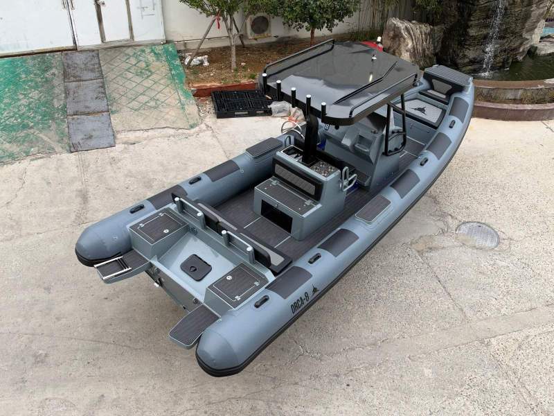 Orca Boats Orca - 8 7.6m Alloy RIB, Hard Top, Fully Optioned, On Trailer Registered - Due Melbourne Late Nov