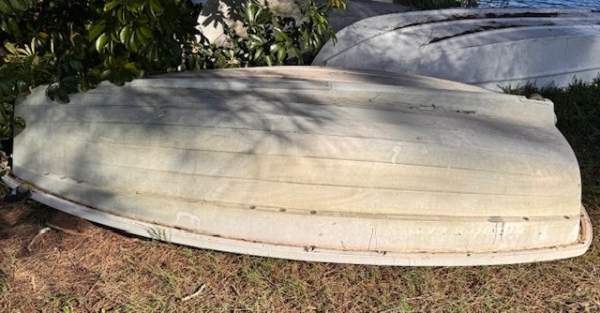 Walker Bay 10 with sailing rig:needs a wash