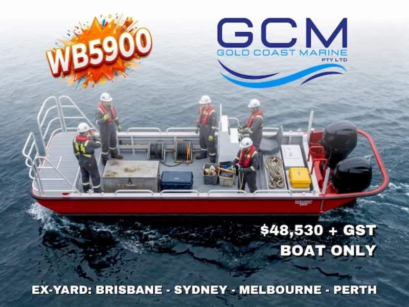 Stalwart Marine WB5900 Aluminium Work Boat Punt