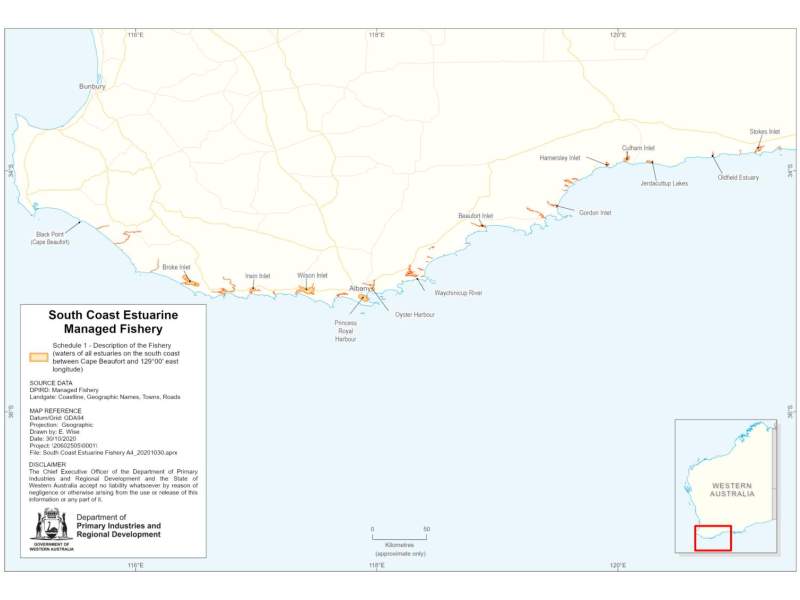 South Coast Estuarine MFL