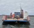 23.5m Self-Propelled Barge with 3.6T Deck Crane