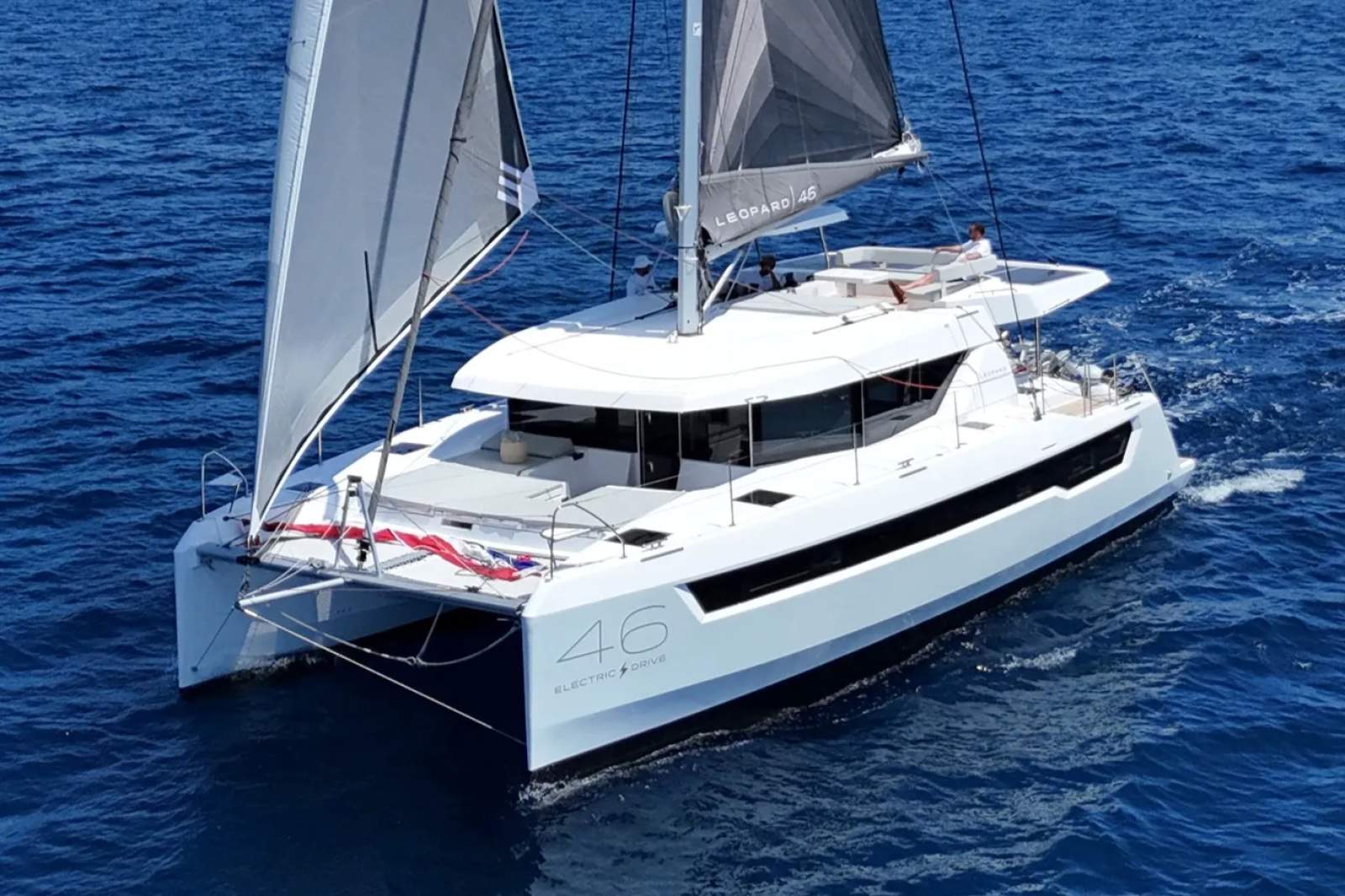 Leopard Catamarans 46 Hybrid Electric Drive System